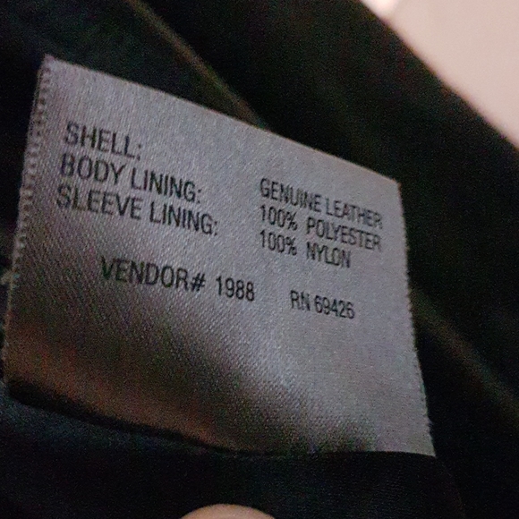 Wilson Leather pelle studio jacket - Picture 4 of 7